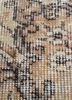 vintage gold wool hand knotted Rug - CloseUp vintage gold wool hand knotted Rug - CloseUp