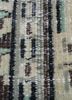 vintage green wool hand knotted Rug - CloseUp vintage green wool hand knotted Rug - CloseUp