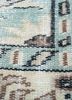 vintage beige and brown wool hand knotted Rug - CloseUp vintage beige and brown wool hand knotted Rug - CloseUp