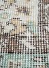 vintage green wool hand knotted Rug - CloseUp vintage green wool hand knotted Rug - CloseUp