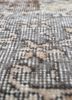vintage beige and brown wool hand knotted Rug - CloseUp vintage beige and brown wool hand knotted Rug - CloseUp