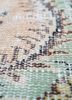 vintage red and orange wool hand knotted Rug - CloseUp vintage red and orange wool hand knotted Rug - CloseUp