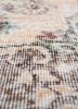 vintage red and orange wool hand knotted Rug - CloseUp vintage red and orange wool hand knotted Rug - CloseUp