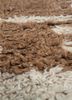 zuri beige and brown wool hand knotted Rug - CloseUp zuri beige and brown wool hand knotted Rug - CloseUp