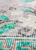 vintage grey and black wool hand knotted Rug - CloseUp vintage grey and black wool hand knotted Rug - CloseUp