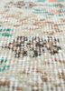 vintage beige and brown wool hand knotted Rug - CloseUp vintage beige and brown wool hand knotted Rug - CloseUp