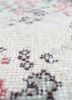 vintage red and orange wool hand knotted Rug - CloseUp vintage red and orange wool hand knotted Rug - CloseUp