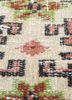 vintage gold wool hand knotted Rug - CloseUp vintage gold wool hand knotted Rug - CloseUp
