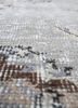 vintage beige and brown wool hand knotted Rug - CloseUp vintage beige and brown wool hand knotted Rug - CloseUp