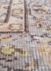 vintage beige and brown wool hand knotted Rug - CloseUp vintage beige and brown wool hand knotted Rug - CloseUp