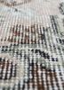 vintage beige and brown wool hand knotted Rug - CloseUp vintage beige and brown wool hand knotted Rug - CloseUp
