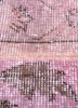provenance pink and purple wool hand knotted Rug - CloseUp provenance pink and purple wool hand knotted Rug - CloseUp