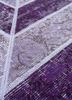 provenance pink and purple wool hand knotted Rug - CloseUp provenance pink and purple wool hand knotted Rug - CloseUp