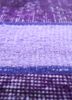 provenance pink and purple wool hand knotted Rug - CloseUp provenance pink and purple wool hand knotted Rug - CloseUp