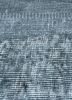 provenance grey and black wool hand knotted Rug - CloseUp provenance grey and black wool hand knotted Rug - CloseUp