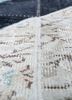 provenance blue wool hand knotted Rug - CloseUp