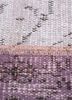 provenance pink and purple wool hand knotted Rug - CloseUp