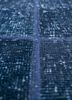 provenance blue wool hand knotted Rug - CloseUp provenance blue wool hand knotted Rug - CloseUp