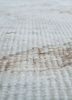 vintage beige and brown wool hand knotted Rug - CloseUp vintage beige and brown wool hand knotted Rug - CloseUp