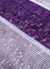 provenance pink and purple wool hand knotted Rug - CloseUp provenance pink and purple wool hand knotted Rug - CloseUp