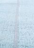 provenance blue wool hand knotted Rug - CloseUp provenance blue wool hand knotted Rug - CloseUp