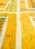 provenance gold wool hand knotted Rug - CloseUp