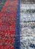 provenance grey and black wool hand knotted Rug - CloseUp