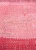 provenance red and orange wool hand knotted Rug - CloseUp provenance red and orange wool hand knotted Rug - CloseUp