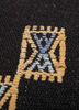 provenance grey and black wool hand knotted Rug - CloseUp provenance grey and black wool hand knotted Rug - CloseUp