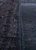 provenance grey and black wool hand knotted Rug - CloseUp
