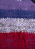 provenance pink and purple wool hand knotted Rug - CloseUp