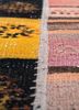 provenance red and orange wool hand knotted Rug - CloseUp