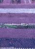 provenance pink and purple wool hand knotted Rug - CloseUp