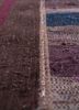 provenance beige and brown wool hand knotted Rug - CloseUp provenance beige and brown wool hand knotted Rug - CloseUp