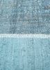 provenance blue wool hand knotted Rug - CloseUp provenance blue wool hand knotted Rug - CloseUp