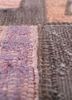 provenance beige and brown wool hand knotted Rug - CloseUp provenance beige and brown wool hand knotted Rug - CloseUp