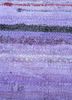 provenance pink and purple wool hand knotted Rug - CloseUp