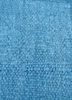 provenance blue wool hand knotted Rug - CloseUp