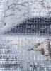 provenance grey and black wool hand knotted Rug - CloseUp