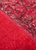 provenance red and orange wool hand knotted Rug - CloseUp provenance red and orange wool hand knotted Rug - CloseUp