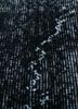 lacuna grey and black wool hand knotted Rug - CloseUp lacuna grey and black wool hand knotted Rug - CloseUp