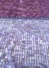 provenance pink and purple wool hand knotted Rug - CloseUp
