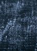 provenance grey and black wool hand knotted Rug - CloseUp