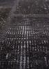 provenance grey and black wool hand knotted Rug - CloseUp
