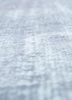vintage blue wool hand knotted Rug - CloseUp