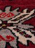 nuray red and orange wool hand knotted Rug - CloseUp nuray red and orange wool hand knotted Rug - CloseUp
