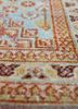 aalam blue wool hand knotted Rug - CloseUp aalam blue wool hand knotted Rug - CloseUp