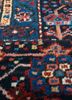 aalam red and orange wool hand knotted Rug - CloseUp aalam red and orange wool hand knotted Rug - CloseUp