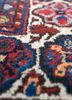 kiaan red and orange wool hand knotted Rug - CloseUp