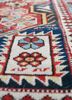 nuray red and orange wool hand knotted Rug - CloseUp nuray red and orange wool hand knotted Rug - CloseUp